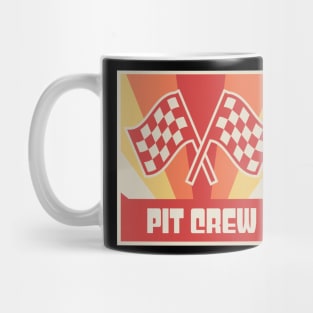 Vintage Pit Crew | Race Car Racing Gift Mug